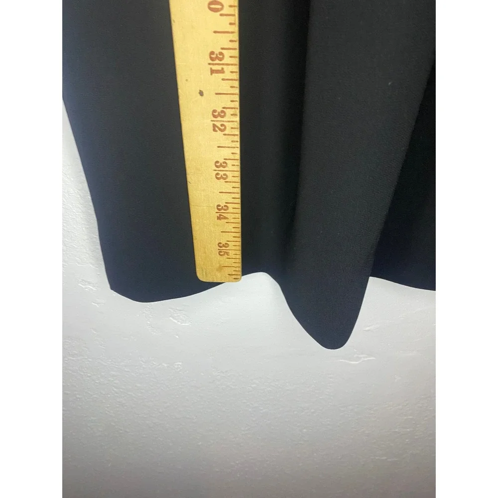J.Crew Dress Womens 6 Black Sleeveless Round Neck Side Zip Pleated Party